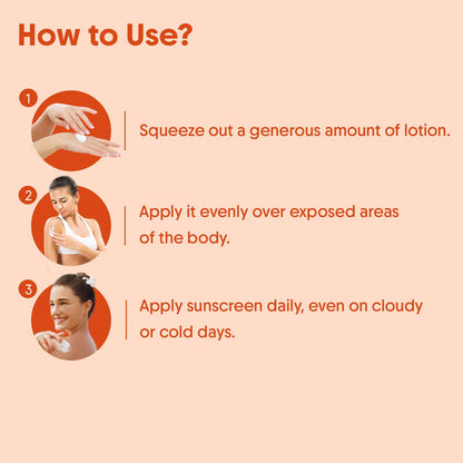 Aravi SPF 50 Oil-Free Sunscreen Lotion 200ml - Lightweight, No White Cast