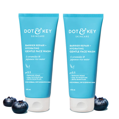 DOT & KEY Barrier Repair + Hydrating Gentle Face Wash With Probiotic