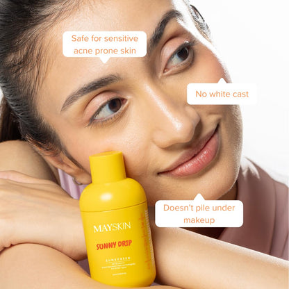 Mayskin SPF50 Sunscreen: Hydrating, Soothing, Broad Spectrum, 50ml