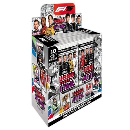 Topps Turbo Attax Formula 1 2025 Trading and Collectible Card Game (Mega Tin - Diamond Edition)