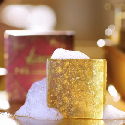 VCare 24K Gold Anti-Aging Soap 125g - Reduces Wrinkles, Exfoliates, Rejuvenates