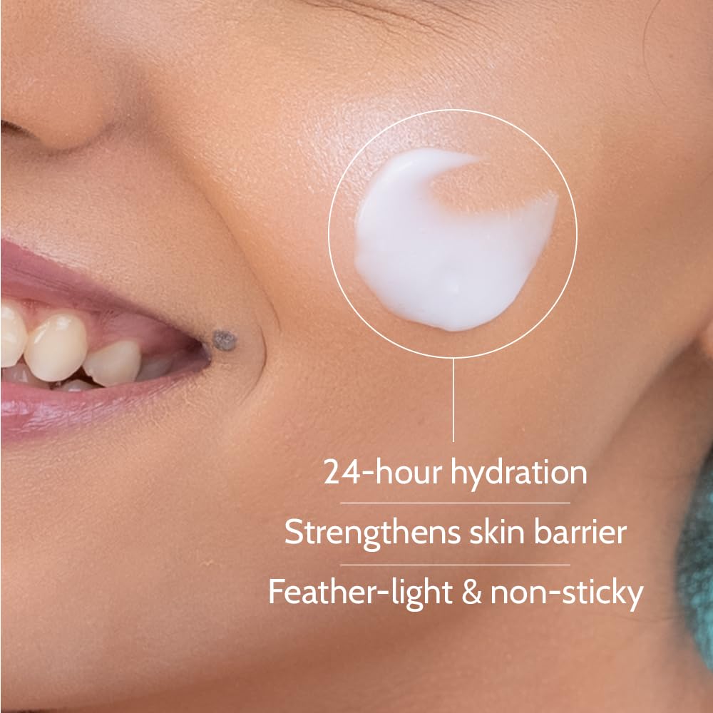 Chemist At Play's Intensely Hydrating Face Moisturizer | Hydrates Up to 24 Hours | Repairs Skin Barrier | Lightweight, Non-Sticky Formula | Best for Dry Skin | 100gms