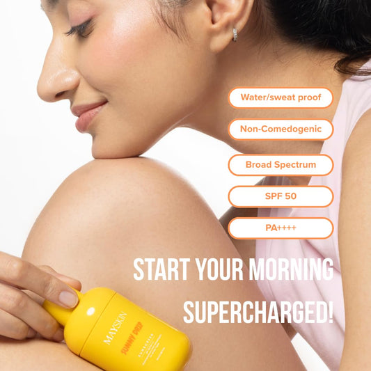 Mayskin SPF50 Sunscreen: Hydrating, Soothing, Broad Spectrum, 50ml