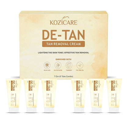Kozicare Kojic Acid Cream | Glutathione | Saffron Face | Tan Removal | for Glowing Skin | Non-Greasy & Lightweight | for Men & Women - 15 g