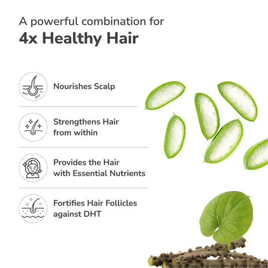 Traya Luxury Hair Growth Kit with Vitamins & Biotin