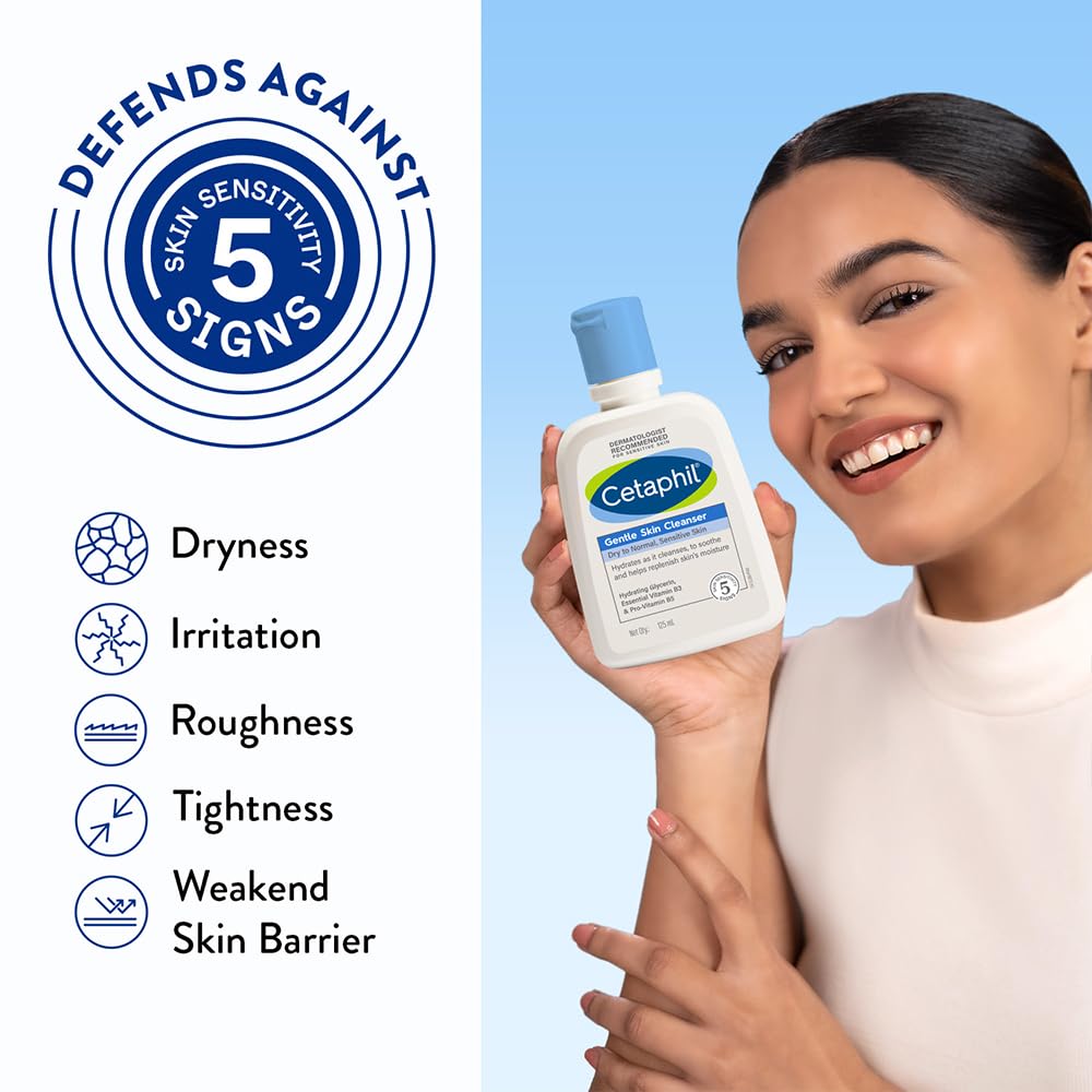 Cetaphil Gentle Face Wash for Sensitive Skin - 125ml