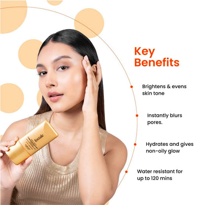 Foxtale SPF 50 Tinted Sunscreen with Niacinamide & Vitamin E 50ml