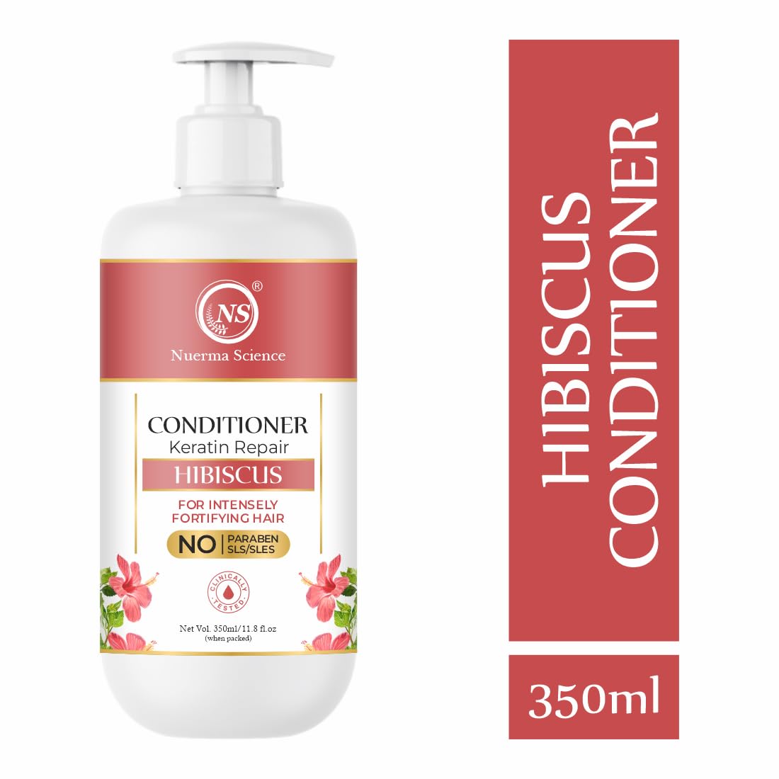 Nuerma Science Hibiscus Hair Conditioner with Keratin Repair