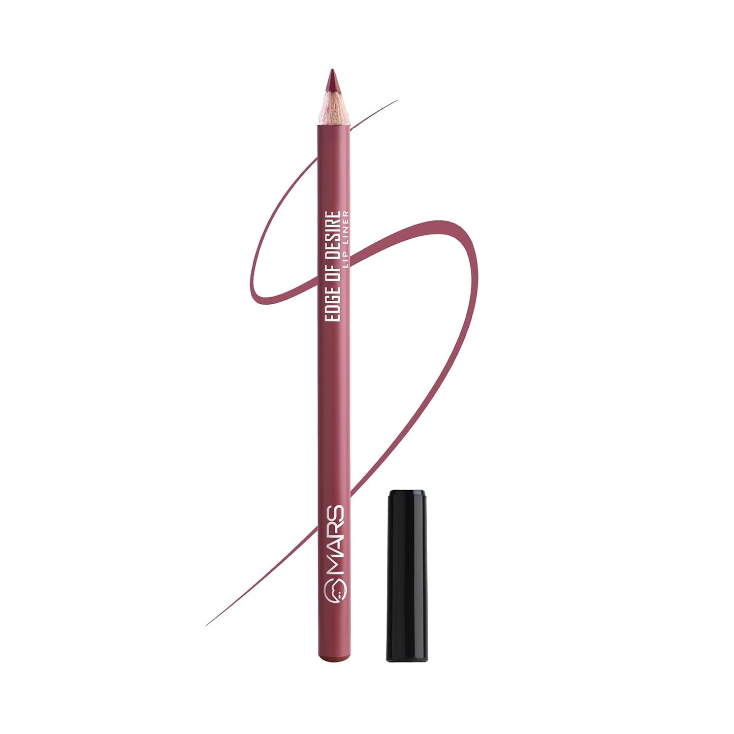 MARS Edge of Desire Lip Liner | One Swipe Smooth Application | Long Lasting Lip Pencil (1.4gm) (14-CHOCO BUTTER)