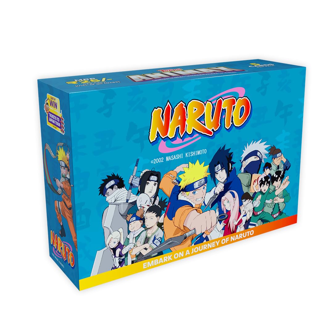 Topps Animax 2024 Official Naruto Collectible Card Game(Multipack of 6)