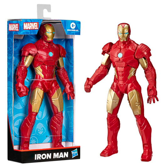 MARVEL Avengers Captain America 9.5-inch Scale Action Figure Toy, Comics-Inspired Design, for Ages 4 and Up