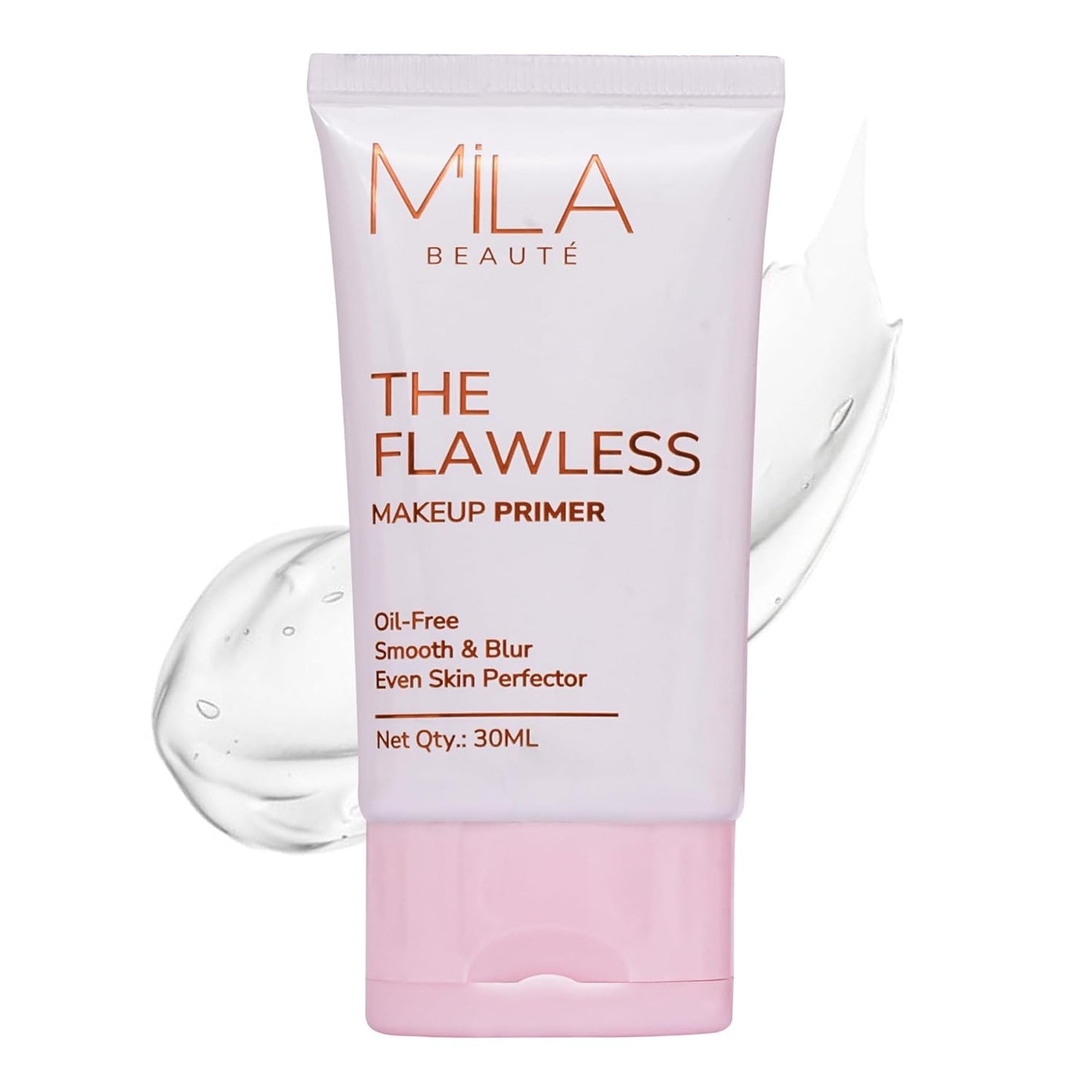 Mila Beauté Oil-Free Makeup Primer with Vitamins A & E, Matte Finish, 30ml