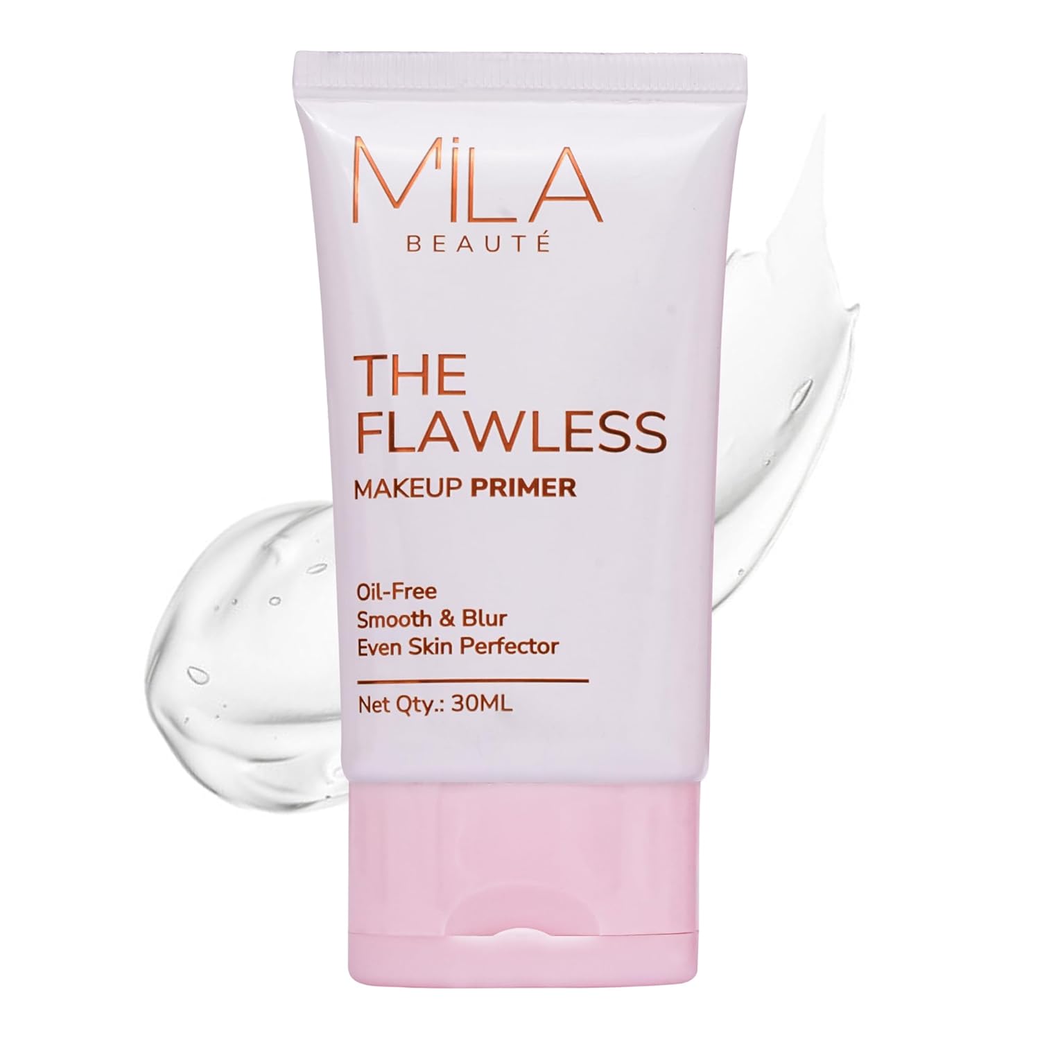 Mila Beauté Oil-Free Makeup Primer with Vitamins A & E, Matte Finish, 30ml