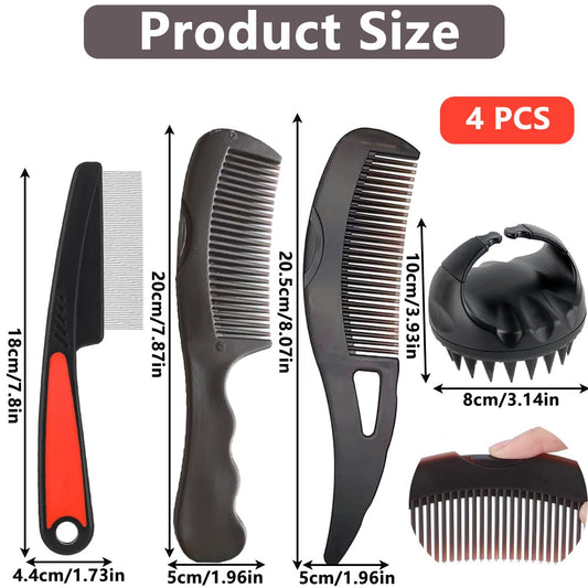 Buy3x ADVANCED CARE ANTI DANDRUFF COMB COMBO