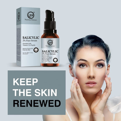 Nuerma Science Salicylic Acid Face Serum | Clear, Radiant Skin
