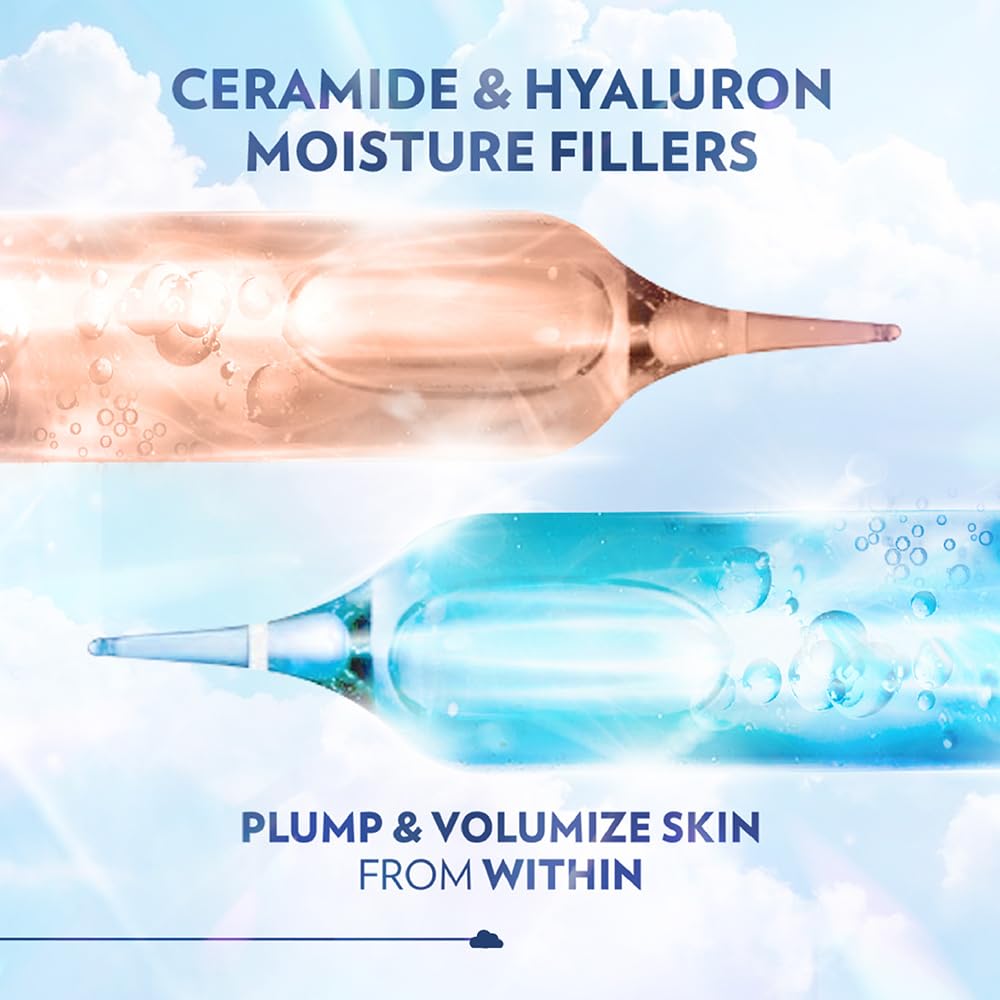 VASELINE Cloud Soft, Light Moisturiser, 100 ml, for Plump, Soft Skin, with Ceramides & Hyaluron Fillers, 10X Hydration Volume, Non-Sticky