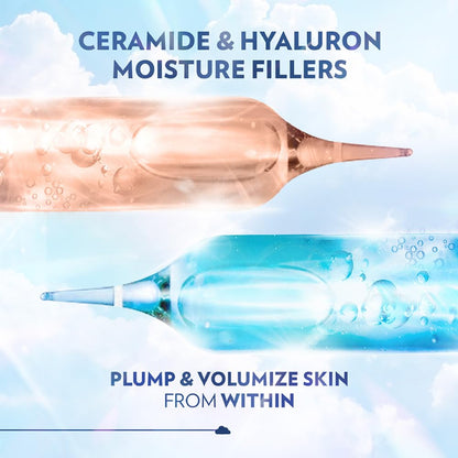 VASELINE Cloud Soft, Light Moisturiser, 100 ml, for Plump, Soft Skin, with Ceramides & Hyaluron Fillers, 10X Hydration Volume, Non-Sticky