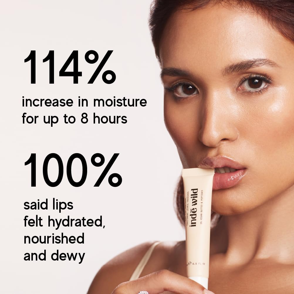Indē Wild Vegan Lip Balm 15ml - Hydrating Overnight Repair