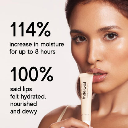Indē Wild Vegan Lip Balm 15ml - Hydrating Overnight Repair