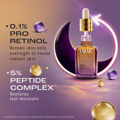 LAKMÉ Absolute Youth Infinity Serum 15ml, with Pro Retinol C complex