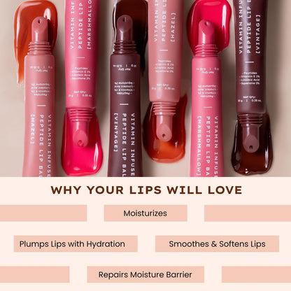 Hyphen Lip Balm Gift Kits | Juicy Lips Or Nothing Gift Kit | Gift Set Hamper for Women | Hydrating, Glossy Lip Balms | Lip Balm for winters | Gifting Anniversary, Birthday, Valentine, Raksha Bandhan Gifts for Women & Men| Tinted LipBalm for Women - 3X10g