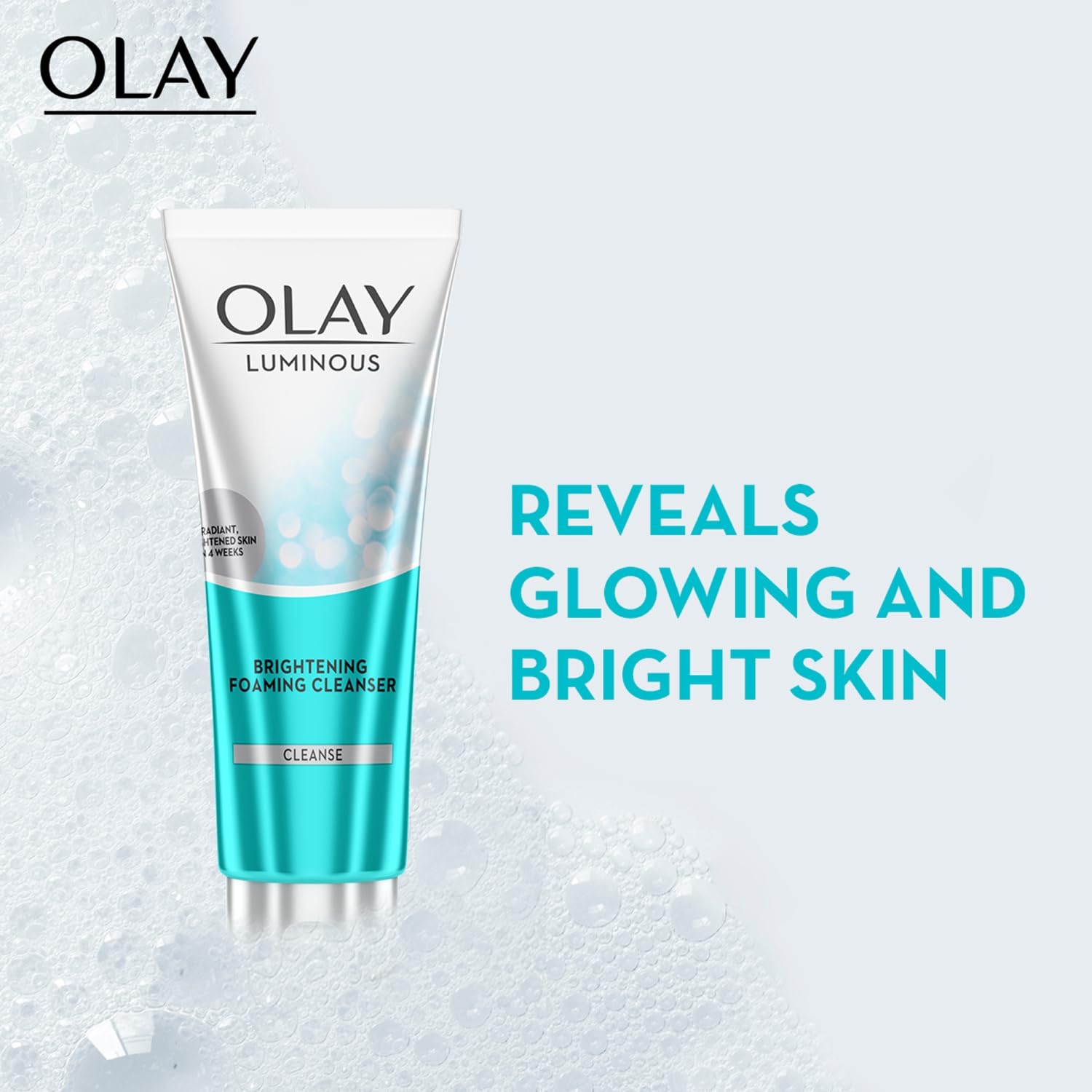 Olay Luminous Brightening Foaming Cleanser for Radiant Skin 100g