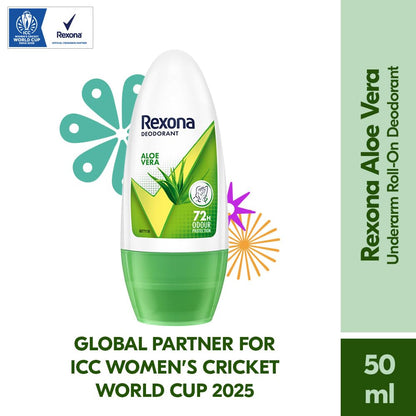 Rexona Aloe Vera Women's Antiperspirant Roll-On Deodorant 50ml