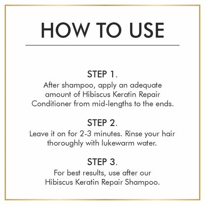 Nuerma Science Hibiscus Hair Conditioner with Keratin Repair