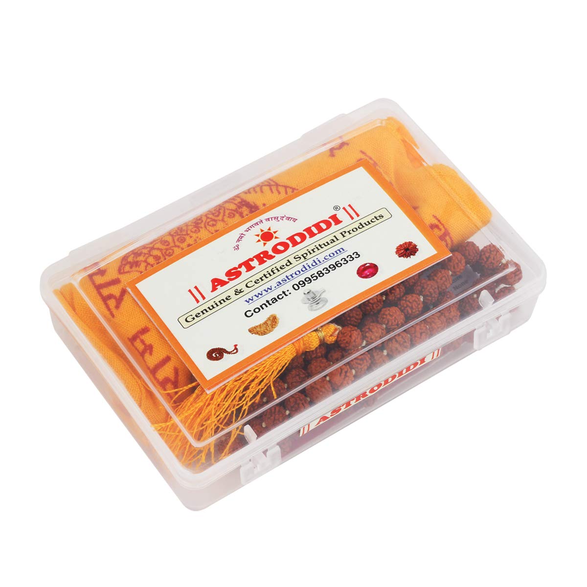 ASTRODIDI 5 Mukhi Rudraksha Mala Panchmukhi Mala for Men and Women
