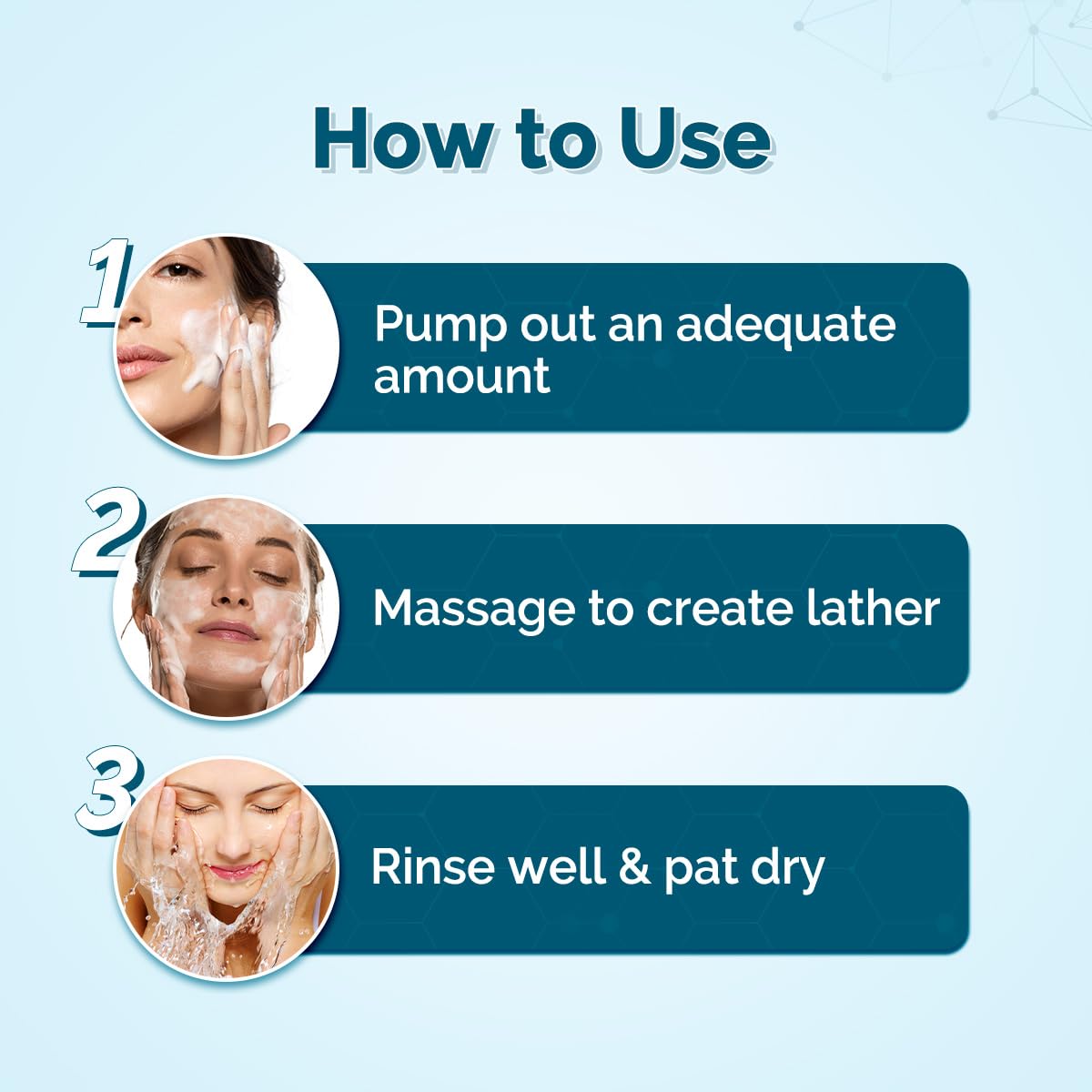 Derma Co. Skin Renew Peptide Face Wash 100ml - Anti-Pollution, Exfoliating
