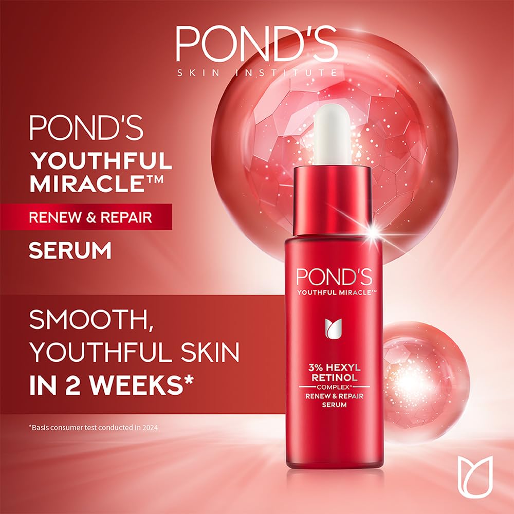 POND'S Youthful Miracle Retinol Serum 14ml for Renewal & Repair