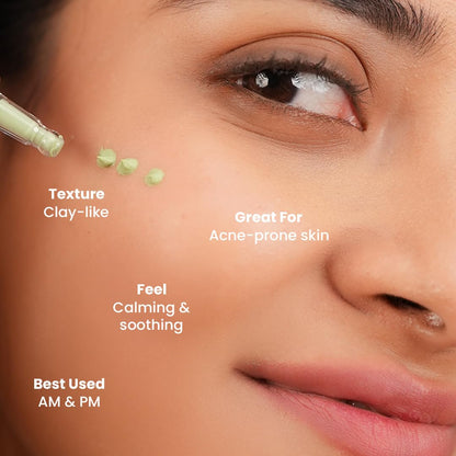 ClayCo Acne Spot Treatment Paste with 10% Sulfur & Salicylic Acid | Helps Dry Active Pimples, Unclog Pores & Control Excess Oil