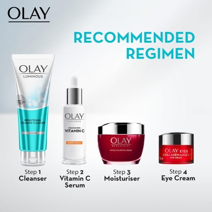 Olay Luminous Brightening Foaming Cleanser for Radiant Skin 100g