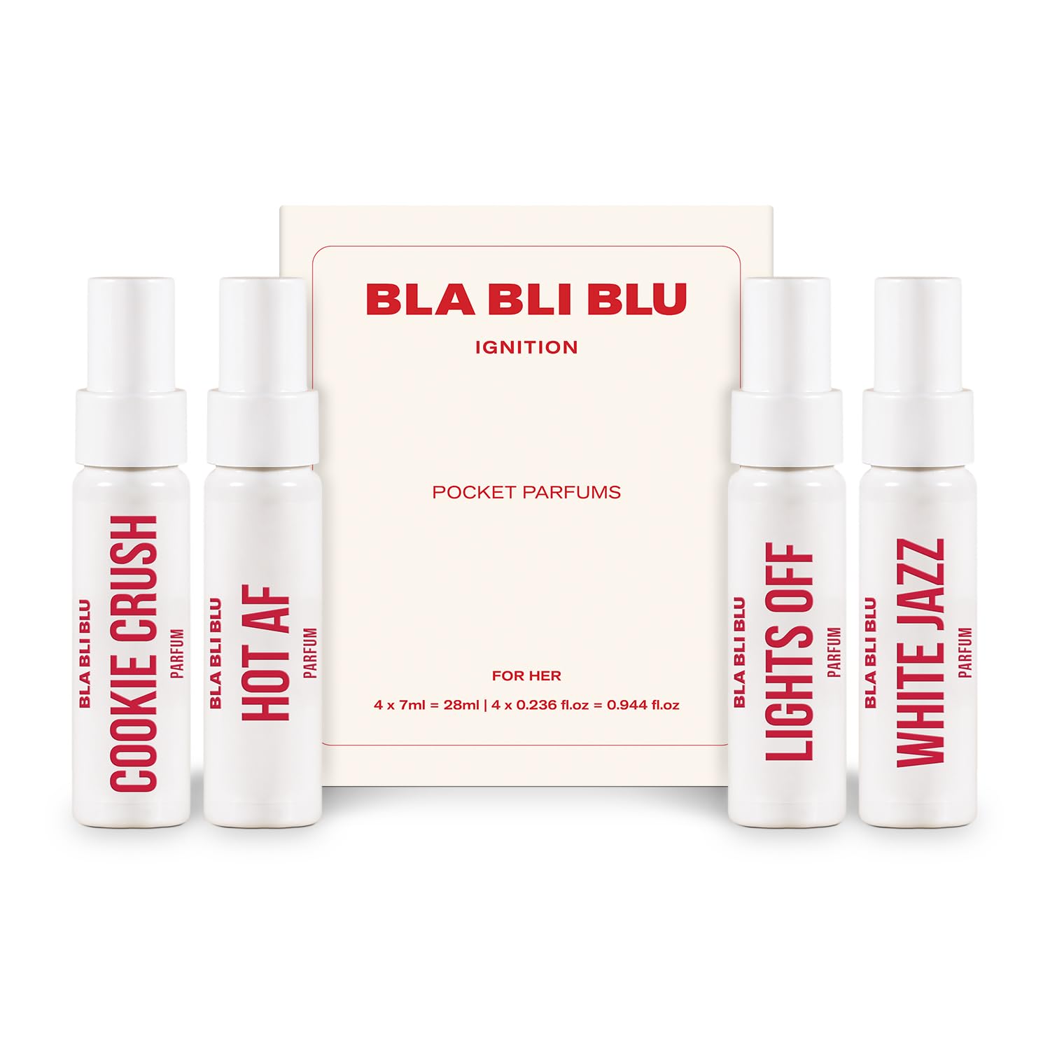 BLABLIBLU Perfume Gift set Mini Travel Trial Pack for Woman|6x7ml|Long-Lasting Parfum Fragrances - better than EDP, EDT & EDC |Perfume For Women|Citrus, Floral & Fresh Notes
