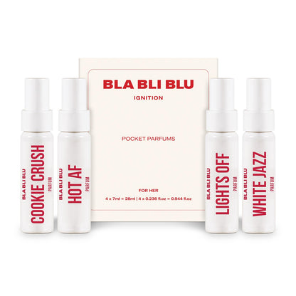 BLABLIBLU Perfume Gift set Mini Travel Trial Pack for Woman|6x7ml|Long-Lasting Parfum Fragrances - better than EDP, EDT & EDC |Perfume For Women|Citrus, Floral & Fresh Notes
