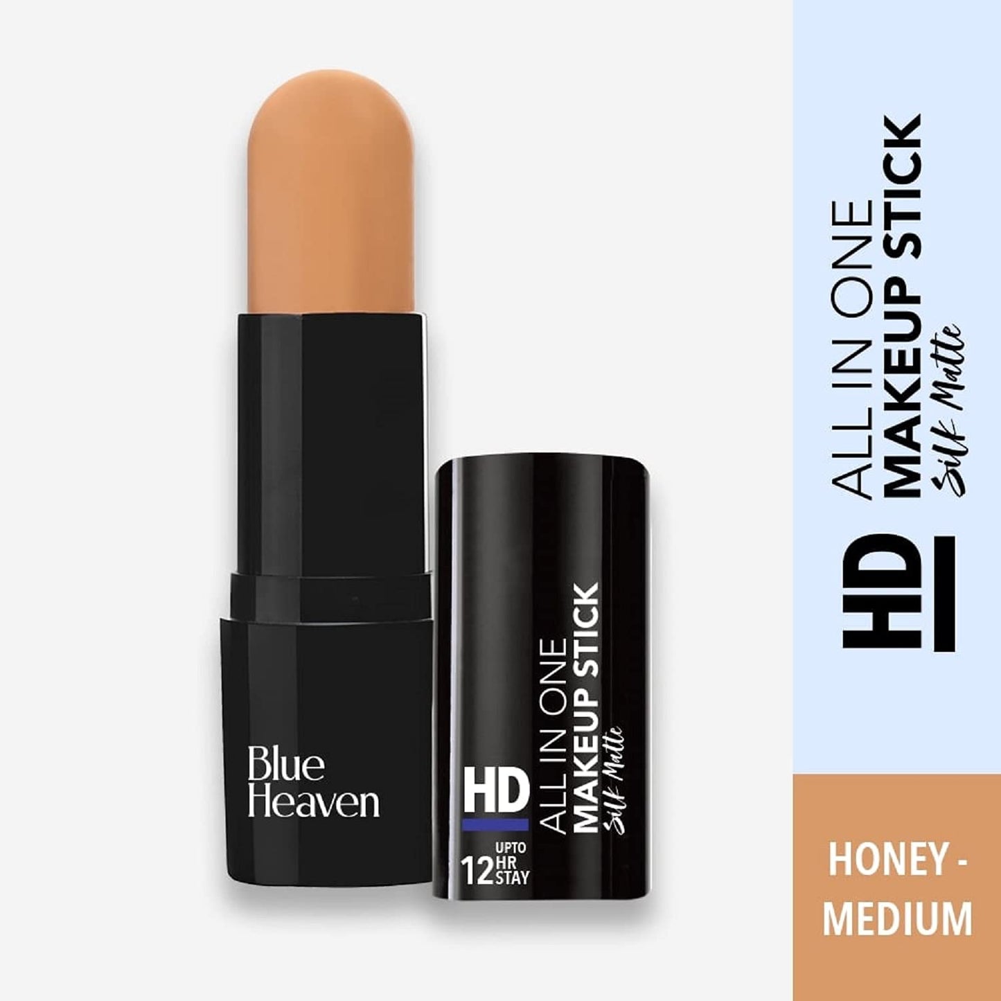 Blue Heaven HD Makeup Stick Honey 10g Full-Coverage Natural Finish