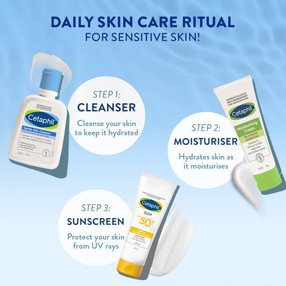 Cetaphil Gentle Face Wash for Sensitive Skin - 125ml