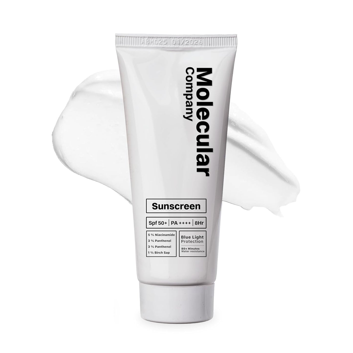 SPF 50+ Pa++++ | 5% Niacinamide | 3% Panthenol ( 2x More Hydrating than Hyaluronic Acid ) | 3% Lecorice 1% Birch Sap l Moisturising Gel Sunscreen ,For Oily, Dry, Sensitive, Combination, Dull, Acne Prone Skin| 50 G (100)