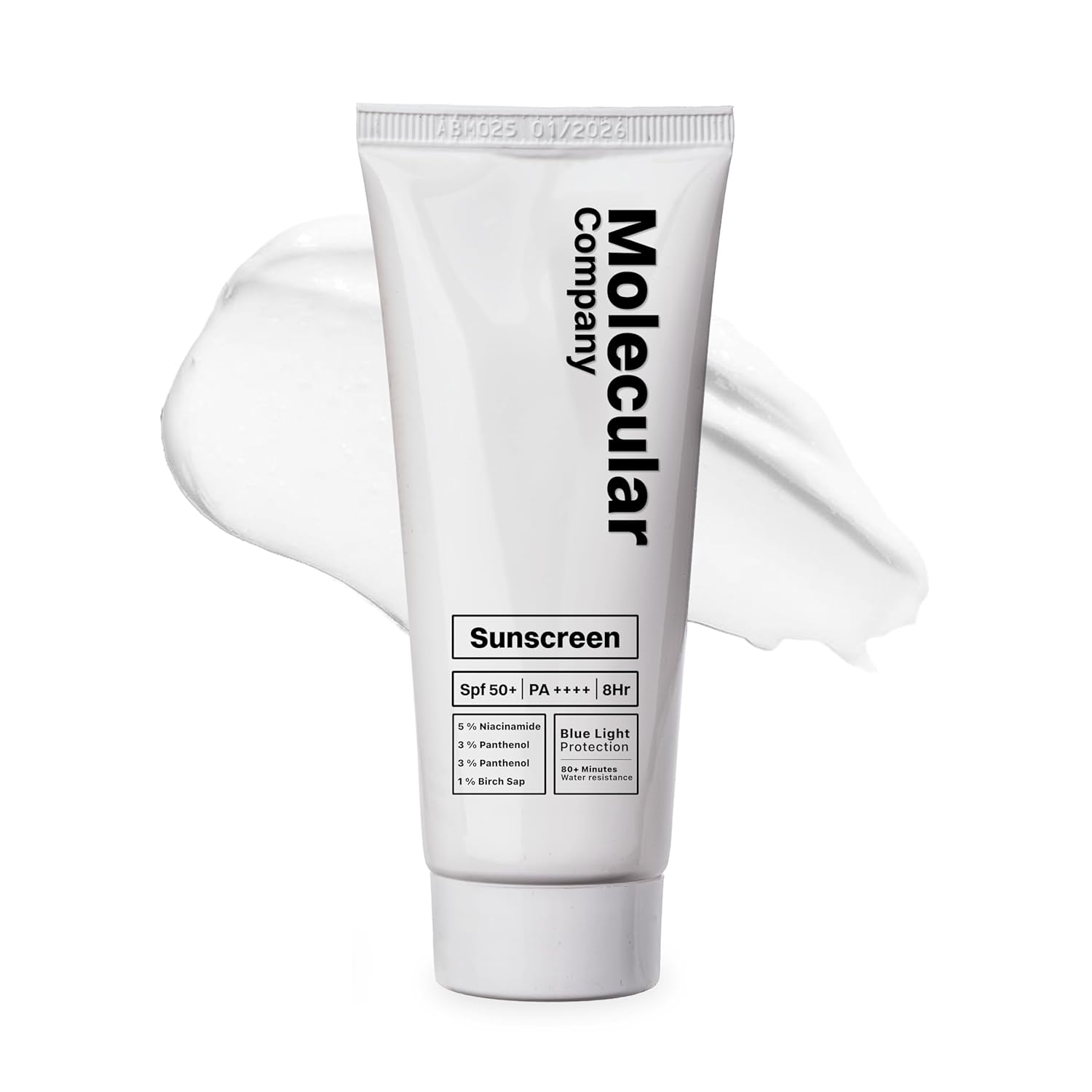 SPF 50+ Pa++++ | 5% Niacinamide | 3% Panthenol ( 2x More Hydrating than Hyaluronic Acid ) | 3% Lecorice 1% Birch Sap l Moisturising Gel Sunscreen ,For Oily, Dry, Sensitive, Combination, Dull, Acne Prone Skin| 50 G (100)