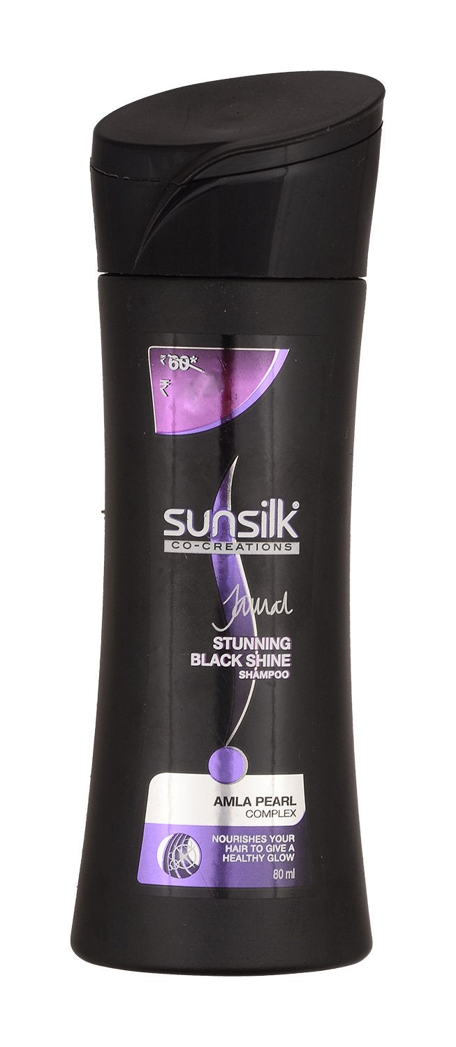 Sunsilk Black Shampoo, 5.5ml Sachet - Pack of 60
