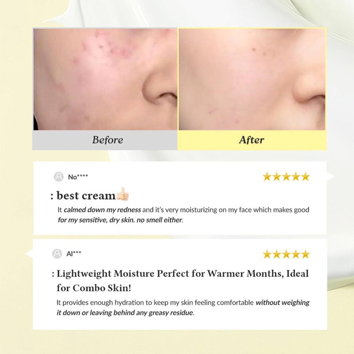 Dr.Althea 345 Relief Cream: Soothing & Barrier Repair Cream with power of Niacinamide & Panthenol