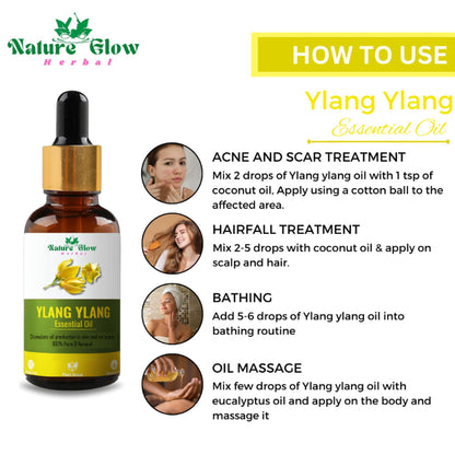 Nature Glow Herbal Ylang Ylang Essential Oil