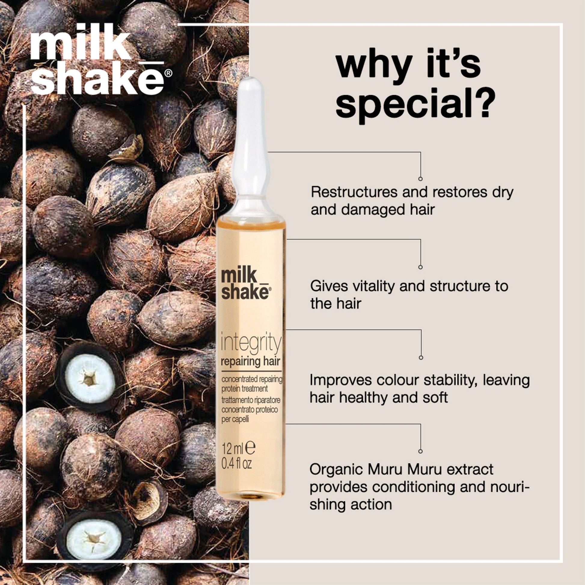 Milkshake Integrity Repairing Hair Lotion 8 Vials