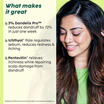 PLIX The Plant Fix Neem Anti-Dandruff Advanced Hair Serum For Reduce Dandruff & Inflammation