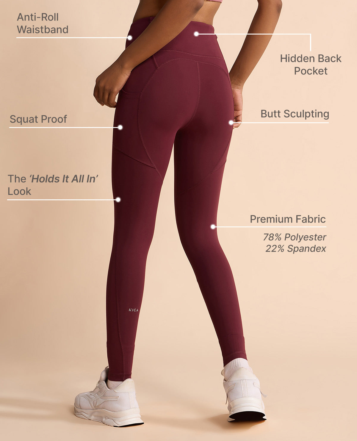 Luxe Ultra Soft Second SKN Active Leggings