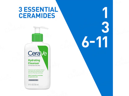 CeraVe Hydrating Cleanser for Normal to Dry Skin