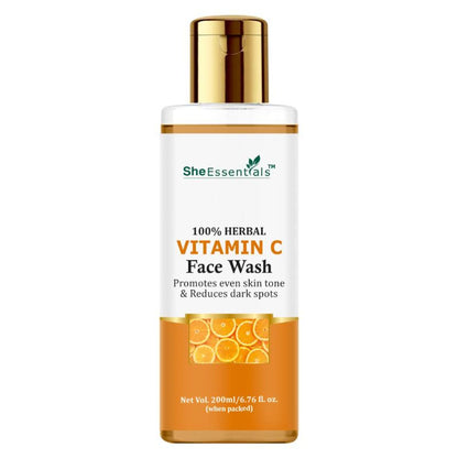 She Essentials Vitamin C Face Wash For Glowing Skin
