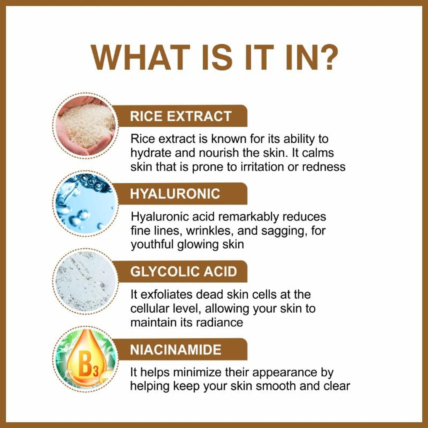 She Essentials Rice Water Fairness Face Serum For All Types Of Skin