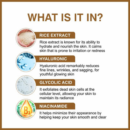 She Essentials Rice Water Fairness Face Serum For All Types Of Skin