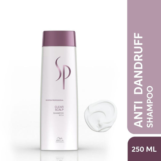 System Professional Clear Scalp Anti-dandruff Shampoo for Flake-Free & Itch-Free Scalp